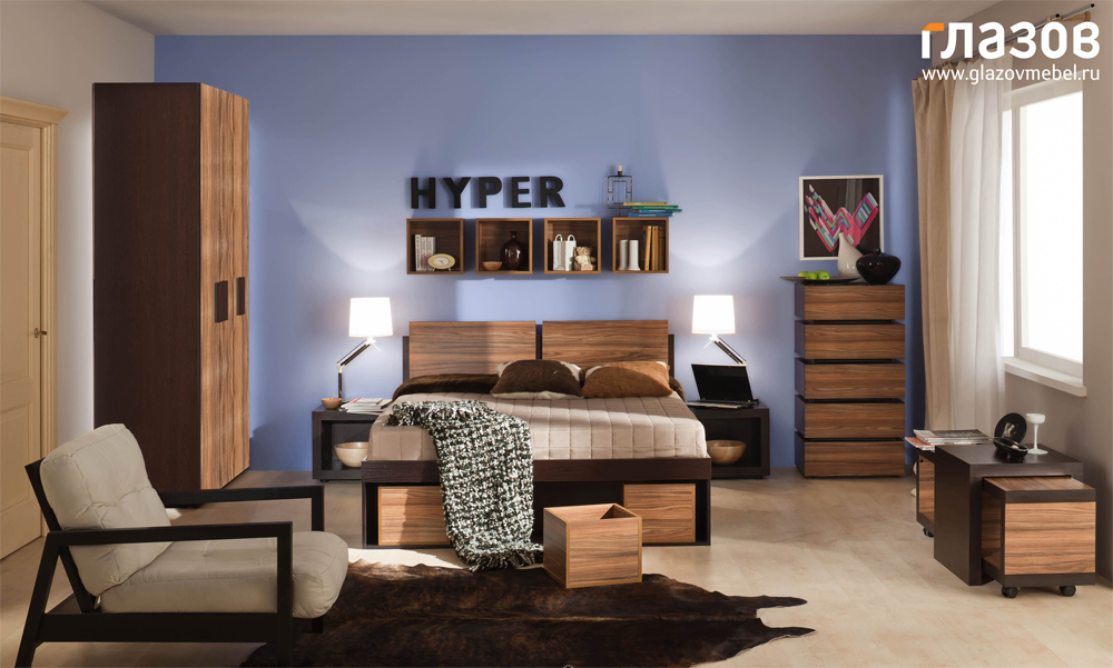 Спальня Hyper композиция 1